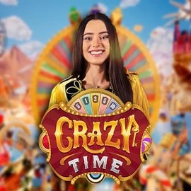 Crazy Time game by Evolution – logo hosted on Psk Casino
