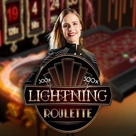 Live Casino logo of Lightning Roulette from Evolution at Psk Casino