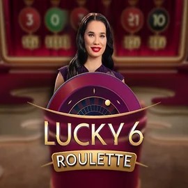 Lucky 6 Roulette logo – Live Casino by Pragmatic Play at Psk Casino