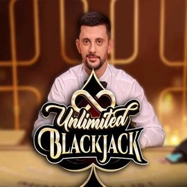 Unlimited Blackjack slot icon by Ezugi, available at Psk Casino